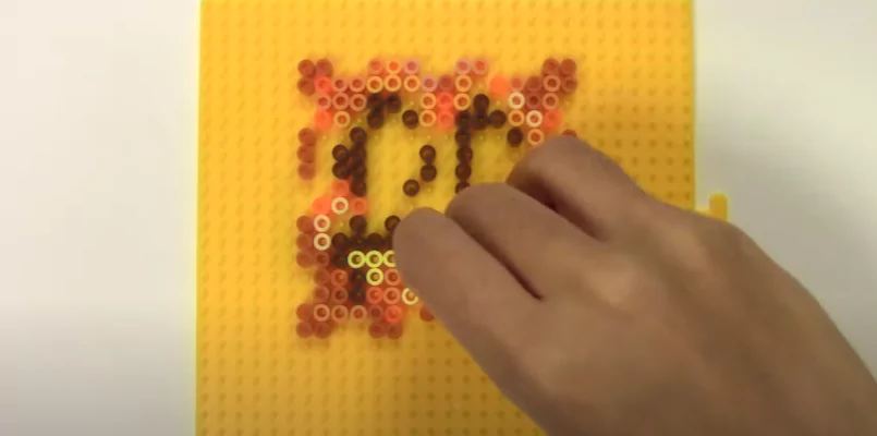 Minecraft Perler Beads 3D